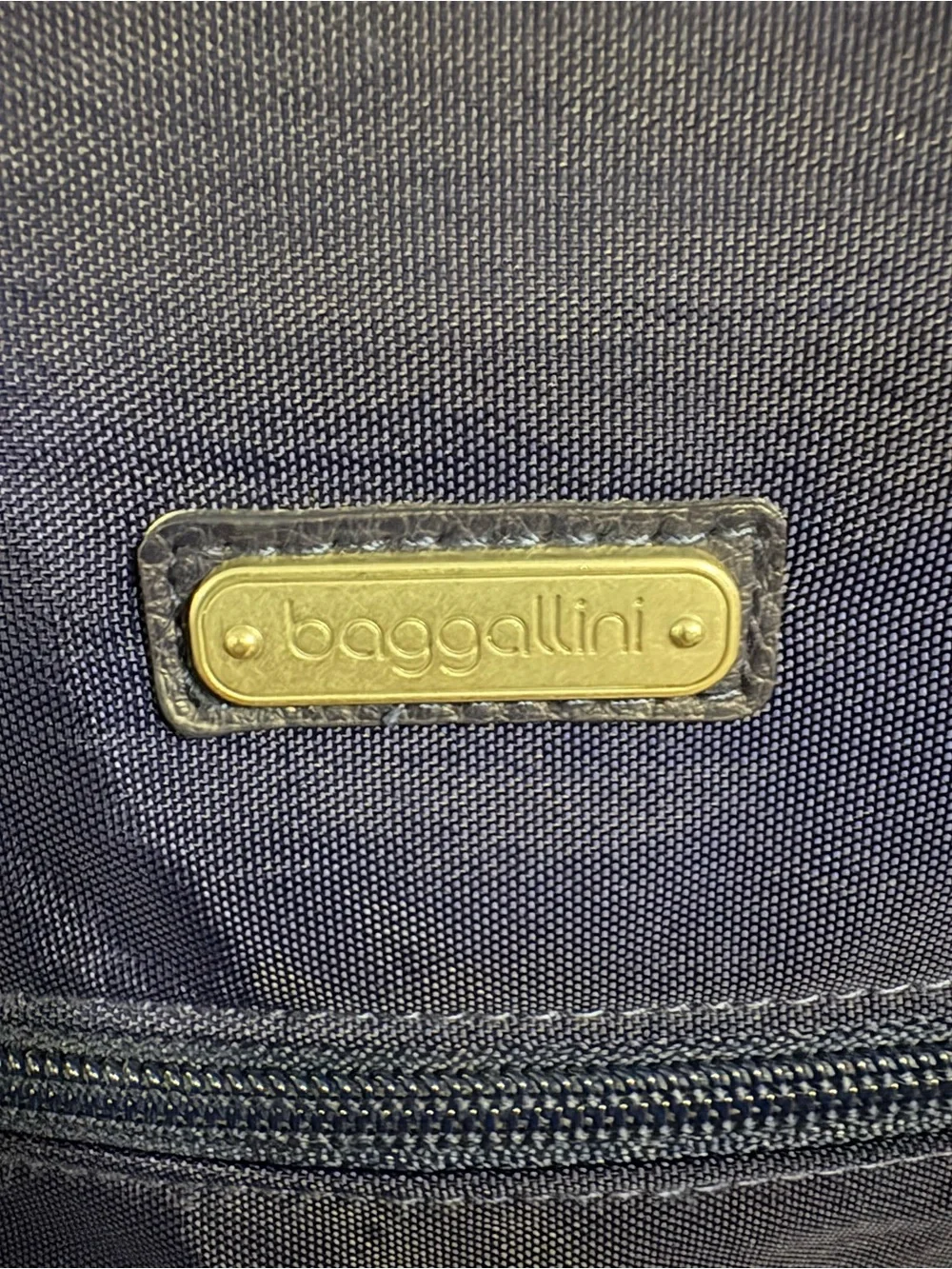 Baggallini Here And There Laptop Backpack RFID Navy